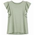 T-SHIRT CON VOLANT