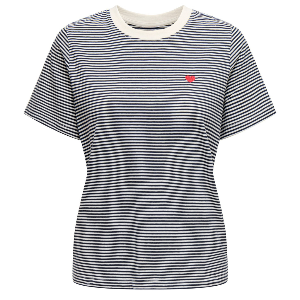 T-SHIRT RIGATA DONNA