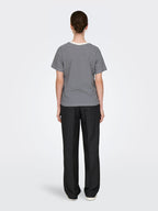 T-SHIRT RIGATA DONNA
