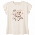 T-SHIRT CON SCRITTA