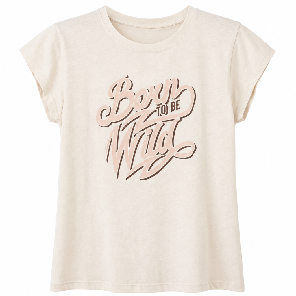 T-SHIRT CON SCRITTA