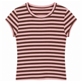 T-SHIRT A COSTINE RIGATA