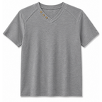 T-SHIRT CON COLLO DOPPIO