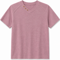 T-SHIRT CON COLLO DOPPIO