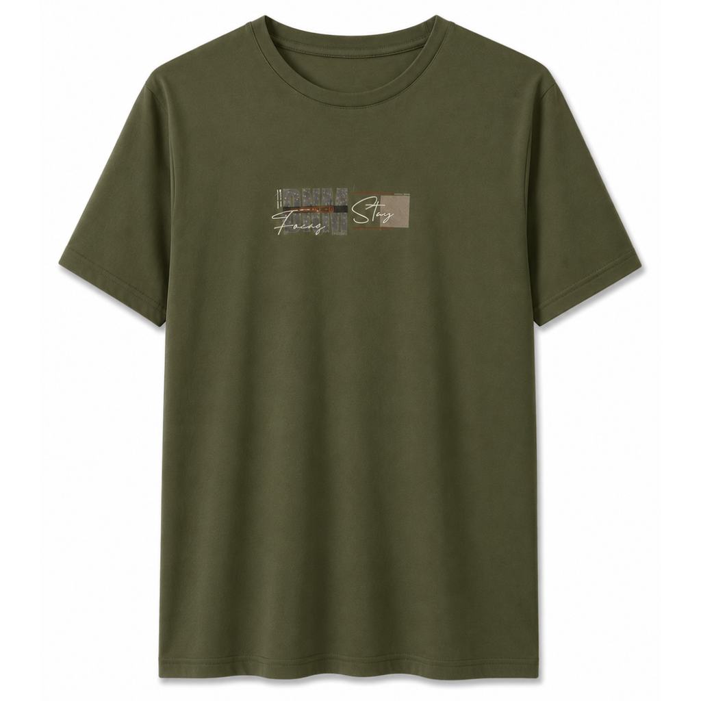T-SHIRT STAMPA FRONTALE