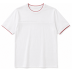 T-SHIRT UOMO CON CUCITURE A CONTRASTO