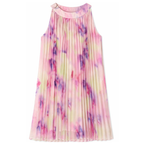 Abito Bambina Plissé Multicolor