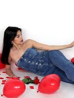 Tuta di jeans