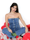 Tuta di jeans