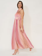 Abito in tulle con sfumature