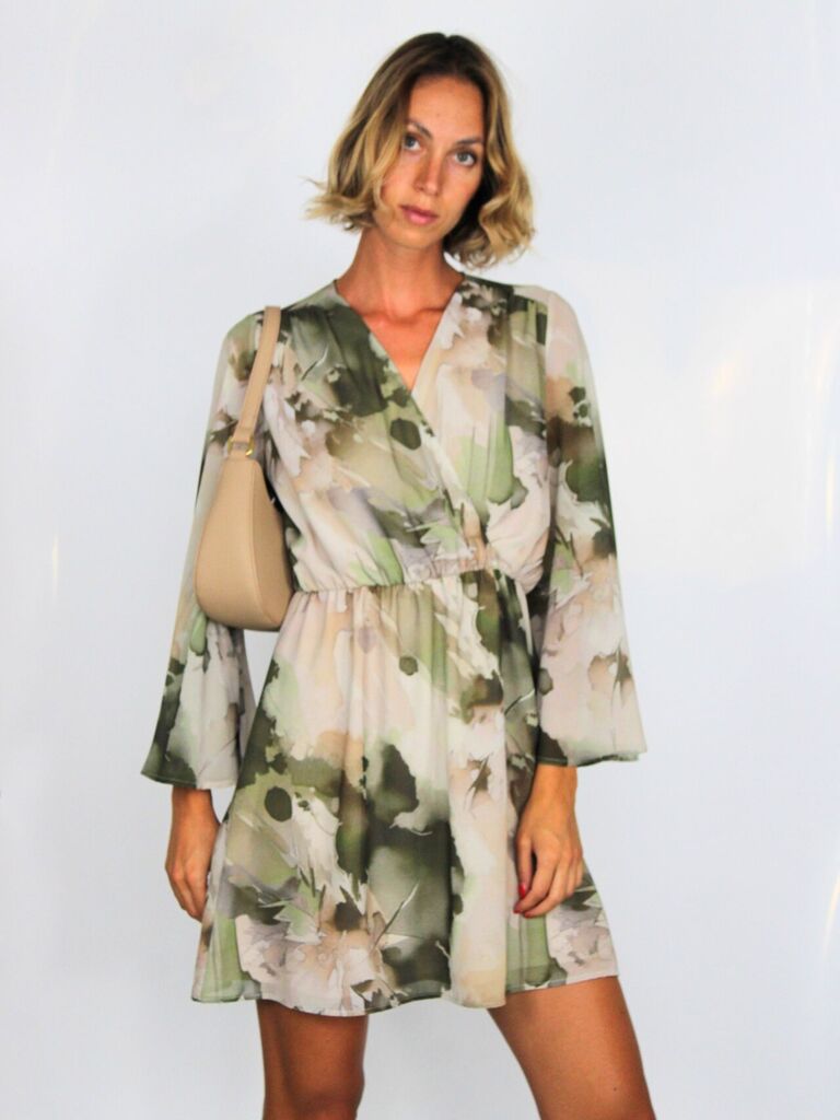 Vestito in fantasia acquerello