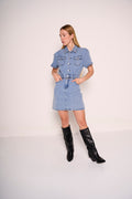 Abito chemisier denim