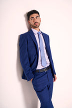 Abito uomo Principe di Galles avio