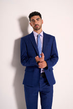 Abito uomo Principe di Galles avio