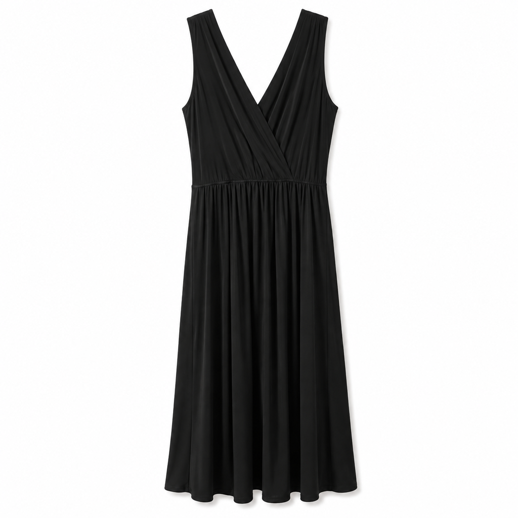 Maglia rigata con maniche corte