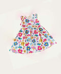 Abito baby Bimba con Margherite colorate