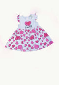 Abito baby bimba con scritta
