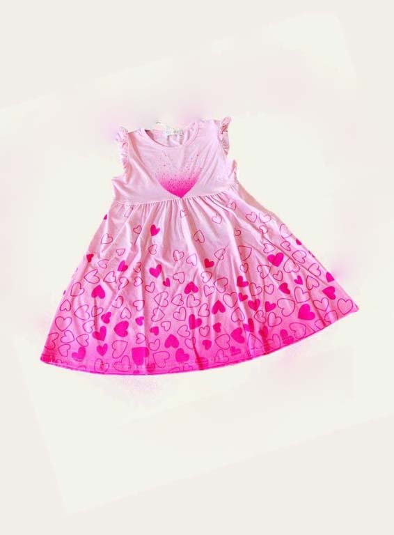 Abitino baby bimba con cuori