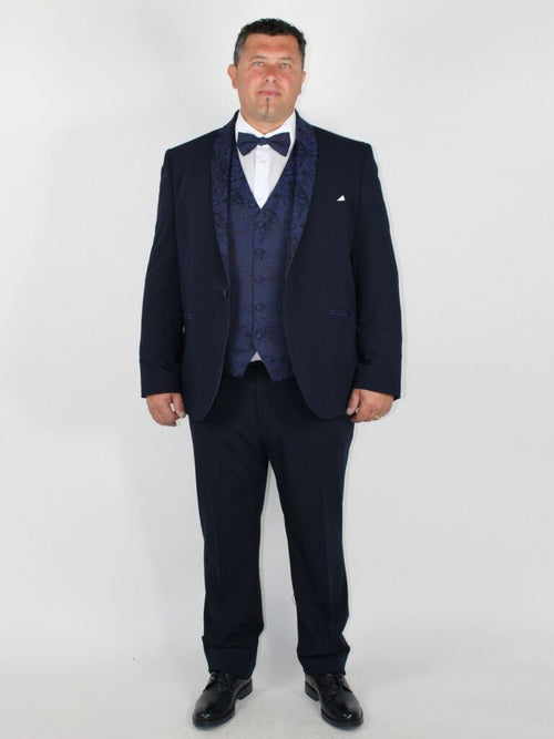 Abito 4 pezzi damascato