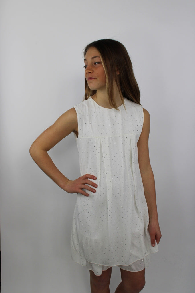 Vestito da bambina con strass