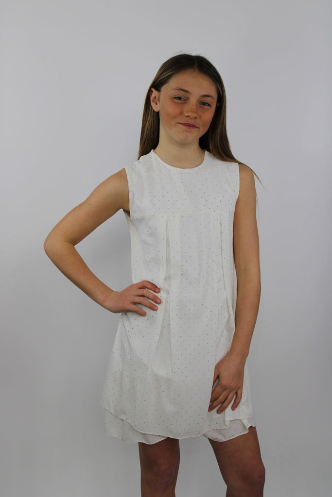 Vestito da bambina con strass