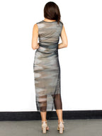 Vestito midi attillato