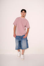 Bermuda in denim vintage