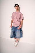 Bermuda in denim vintage