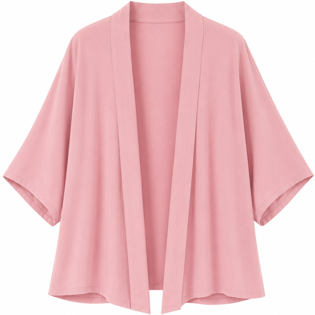 Soft Blazer Kimono Corto Donna