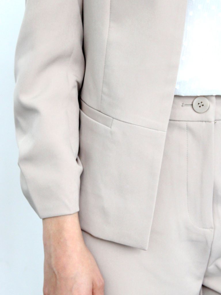 Blazer collo a listino