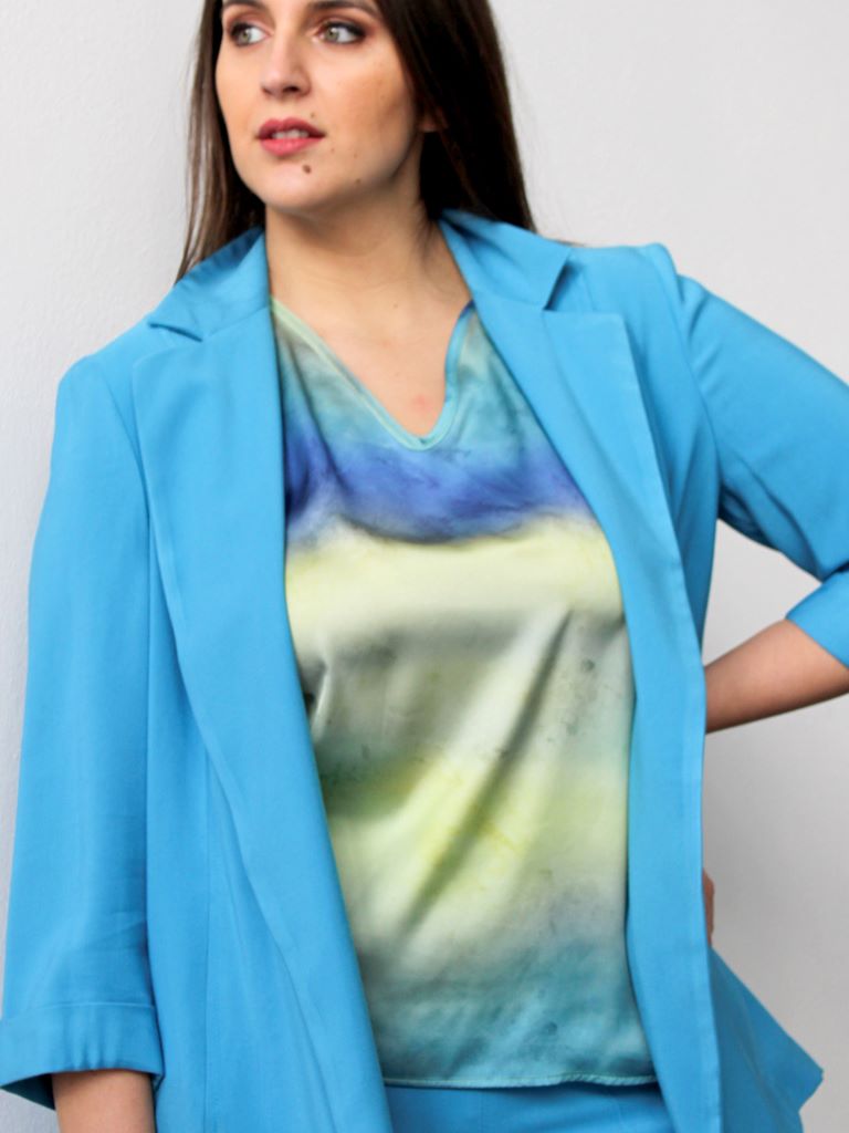 Blazer fluido da completo