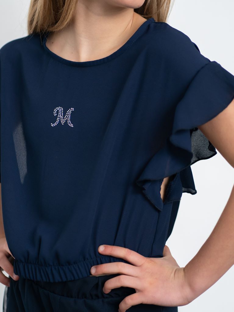 Blusa con volant