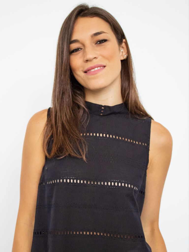 Blusa traforata