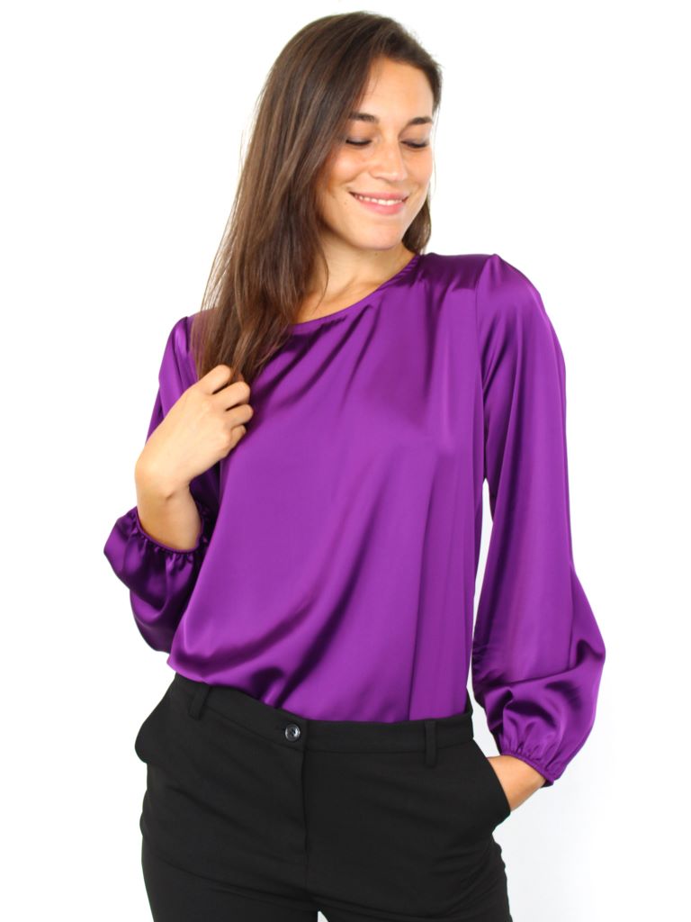 Blusa satin