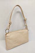 Borsa a Mano in Pelle Martellata