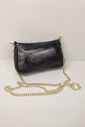 Borsa donna a tracolla con catena oro