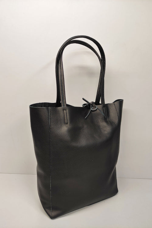 Borsa shopper in pelle