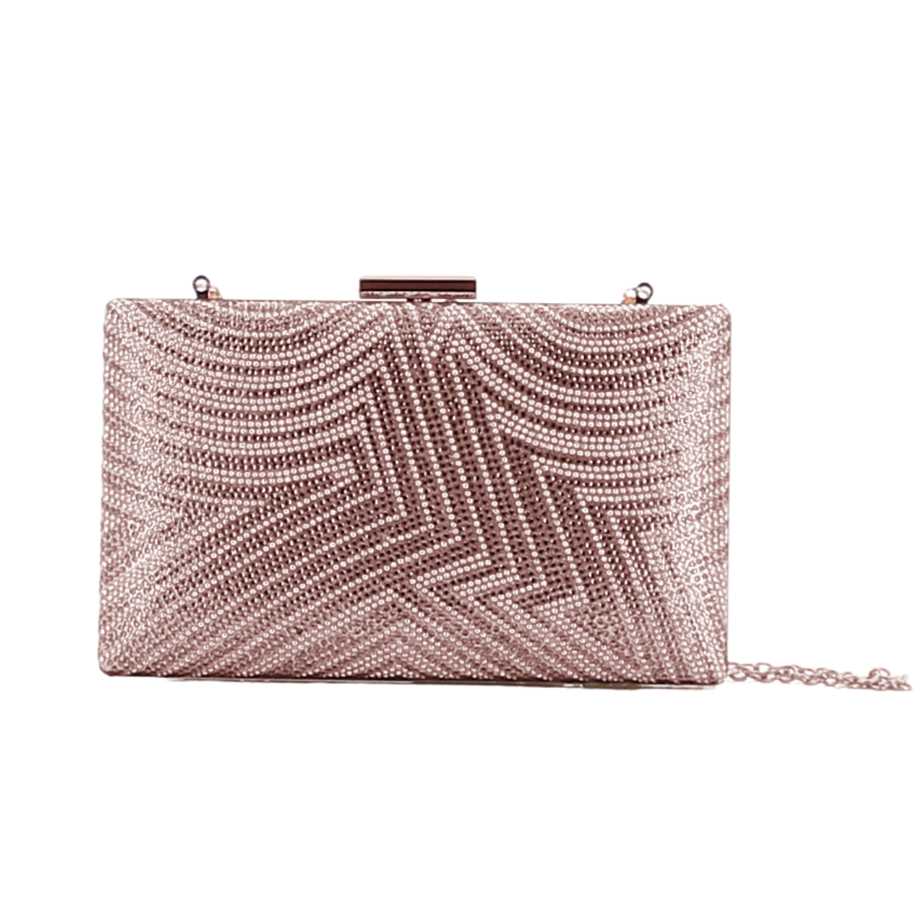 Clutch Rigida Donna con Strass