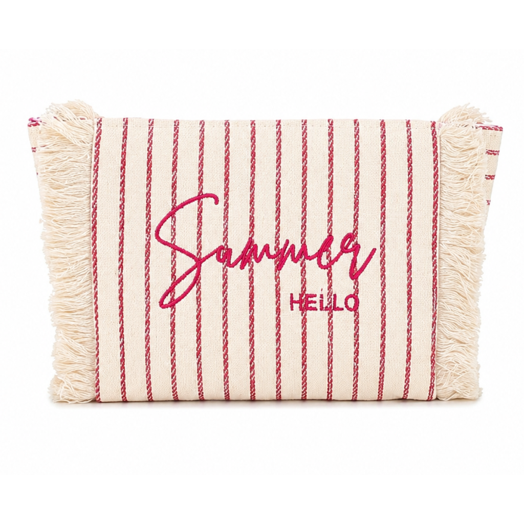 POCHETTE CON SCRITTA
