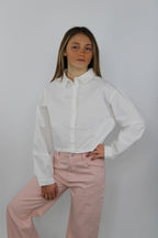 Camicia da bambina corta