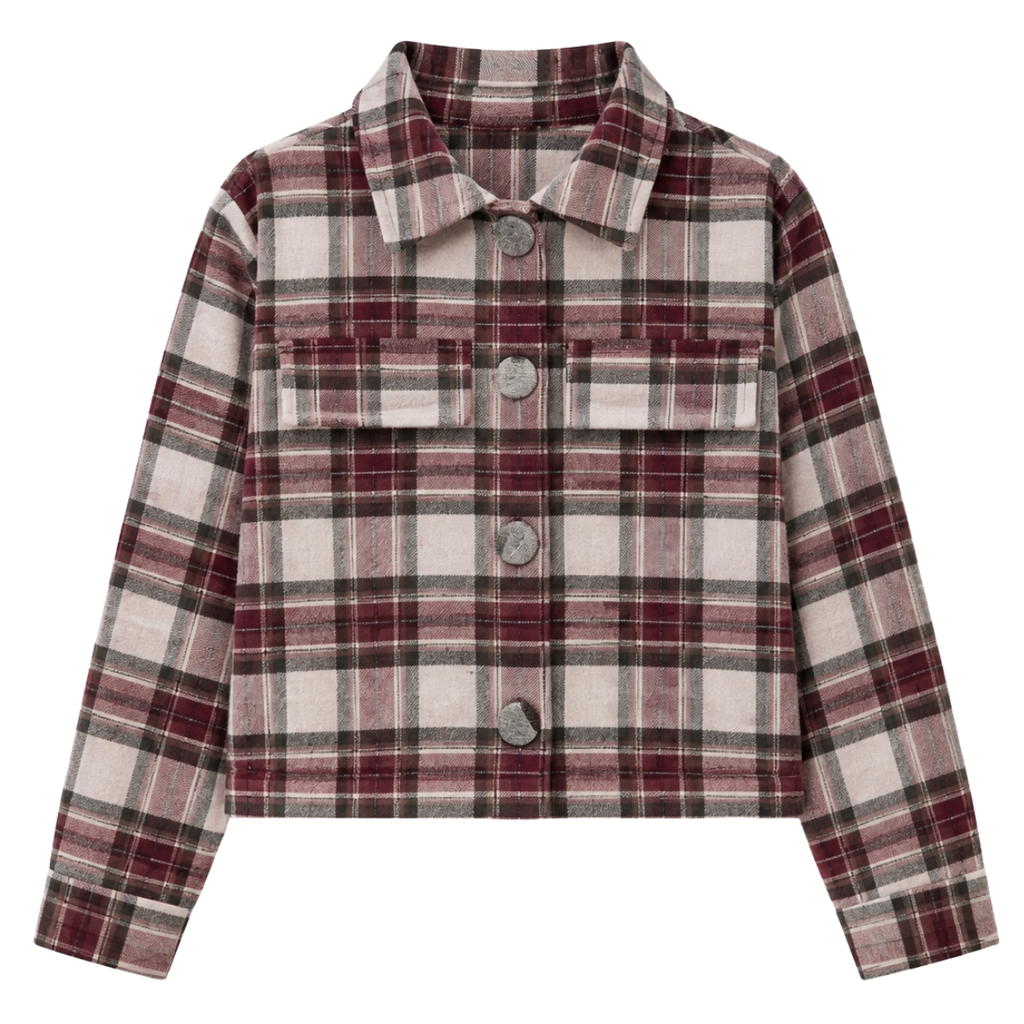 Camicia crop bambina