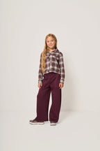 Camicia crop bambina