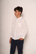 Carica l&#39;immagine nel visualizzatore di Gallery, Camicia bambino con collo alla coreana
