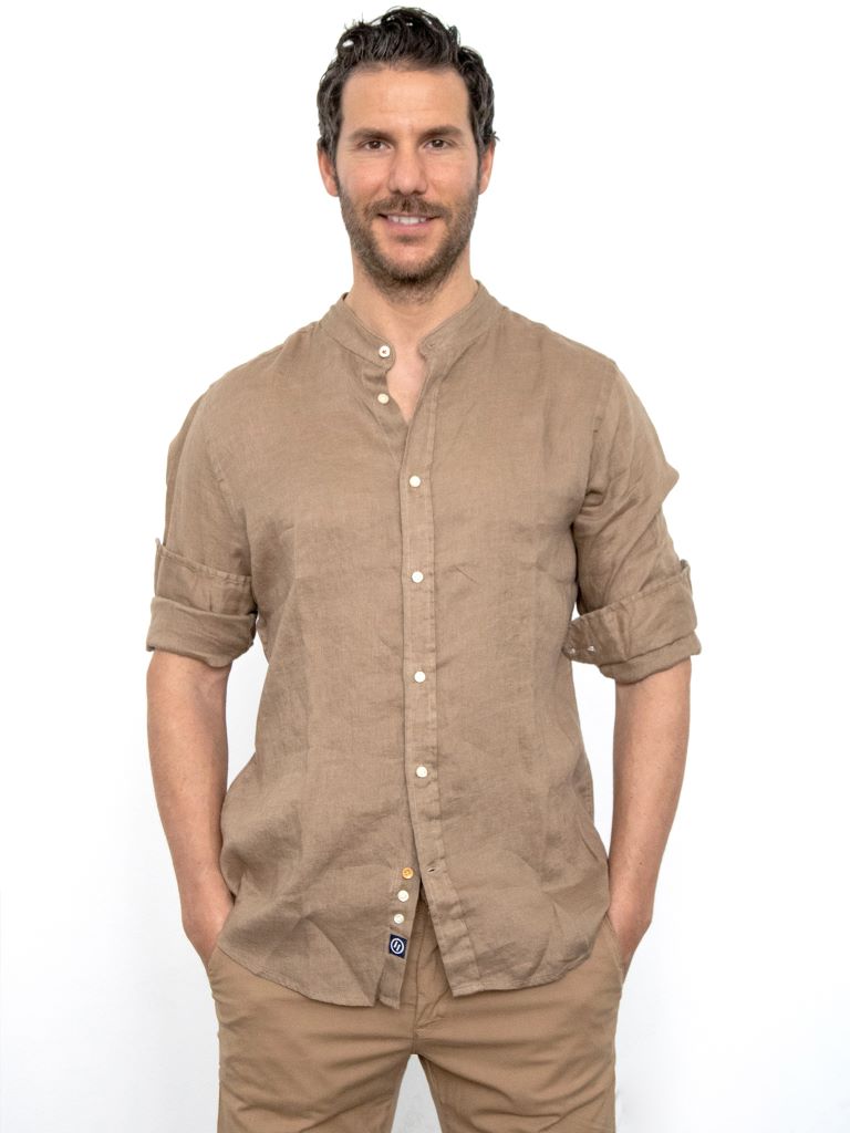 Camicia in puro lino