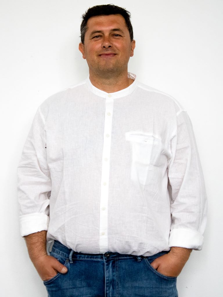 Camicia coreana a righe