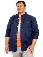 Camicia coreana a righe