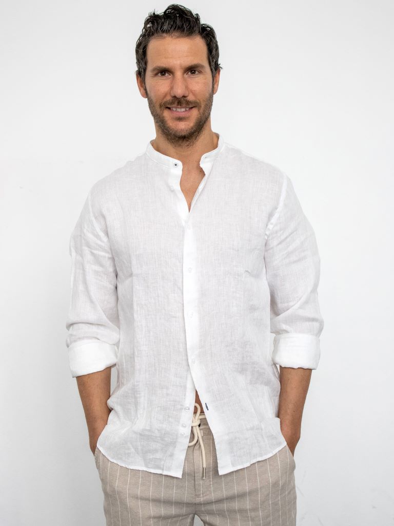 Camicia in puro lino