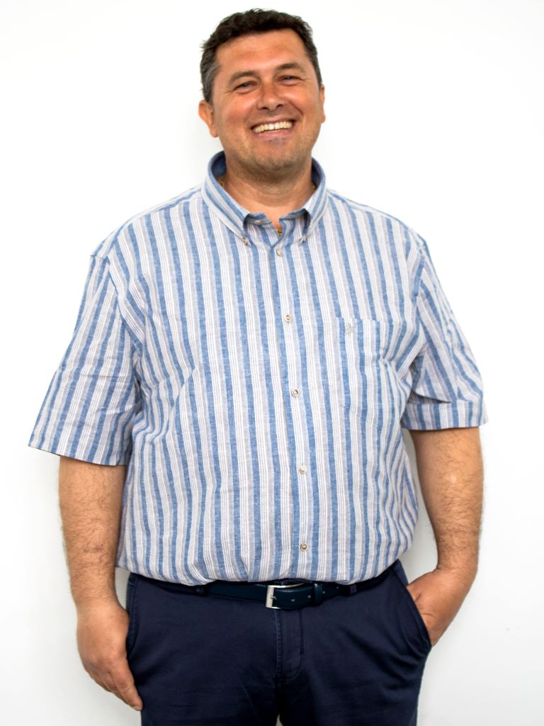 Camicia a righe