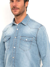 Carica l&#39;immagine nel visualizzatore di Gallery, Camicia in denim
