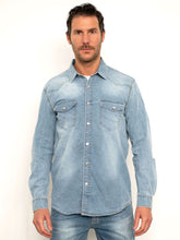 Carica l&#39;immagine nel visualizzatore di Gallery, Camicia in denim

